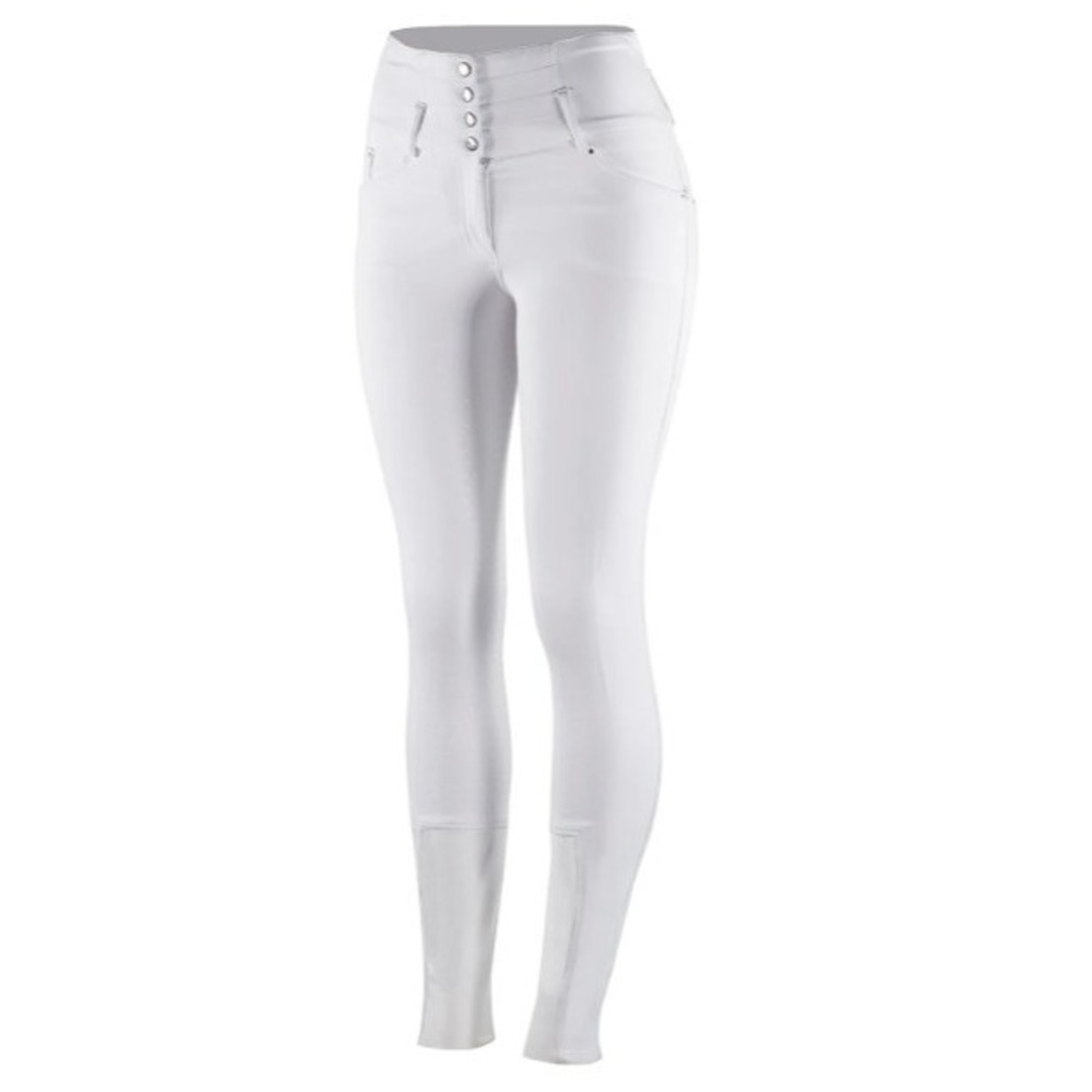 Horze Ladies' Tara High-Waist Full-Seat Silicone Grip Dressage Show Breech 28